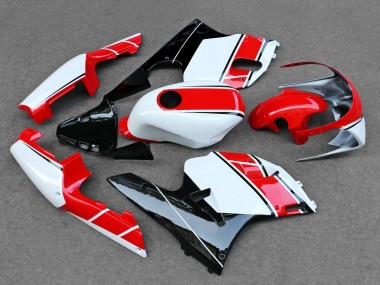 Weiß Rot Schwarz 1991-1994 Yamaha TZR250 3XV Motorrad Verkleidung