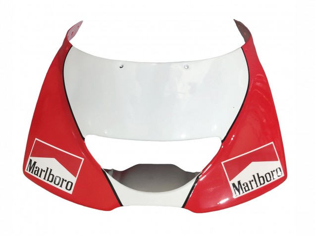 Weiß Rot Marlboro Castrol Dunlop 1991-1994 Yamaha TZR250 3XV Motorrad Verkleidung