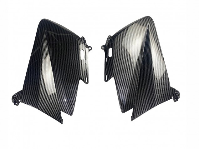 Schwarze Carbonfaser 2012-2014 Yamaha TMAX530 Motorrad Verkleidung