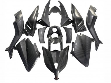 Schwarze Carbonfaser 2012-2014 Yamaha TMAX530 Motorrad Verkleidung