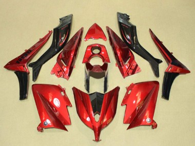 Rot 2012-2014 Yamaha TMAX530 Motorrad Verkleidung