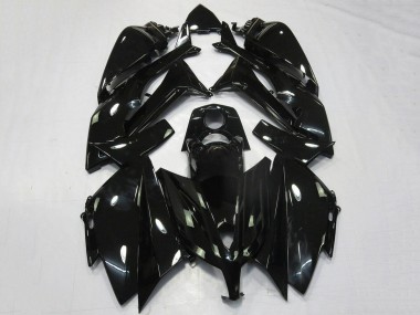Glänzendes Schwarz 2012-2014 Yamaha TMAX530 Motorrad Verkleidung
