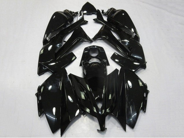 Glänzendes Schwarz 2012-2014 Yamaha TMAX530 Motorrad Verkleidung