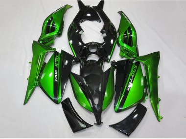 Glänzendes Grün Schwarz 2012-2014 Yamaha TMAX530 Motorrad Verkleidung
