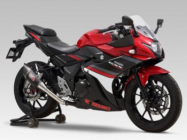 Rot Weiß Schwarz 2017-2020 Suzuki GSX250R Motorrad Verkleidung