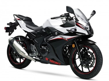 Weiß Schwarz 2017-2020 Suzuki GSX250R Motorrad Verkleidung