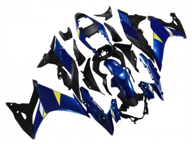 Blau Gelb Schwarz 2017-2020 Suzuki GSX250R Motorrad Verkleidung
