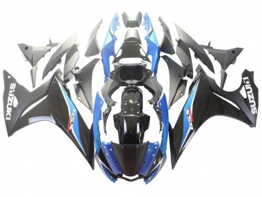 Blau Schwarz 2017-2020 Suzuki GSX250R Motorrad Verkleidung