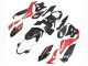 Rot Weiß 2017-2022 Suzuki GSX-S 750 Motorrad Verkleidung