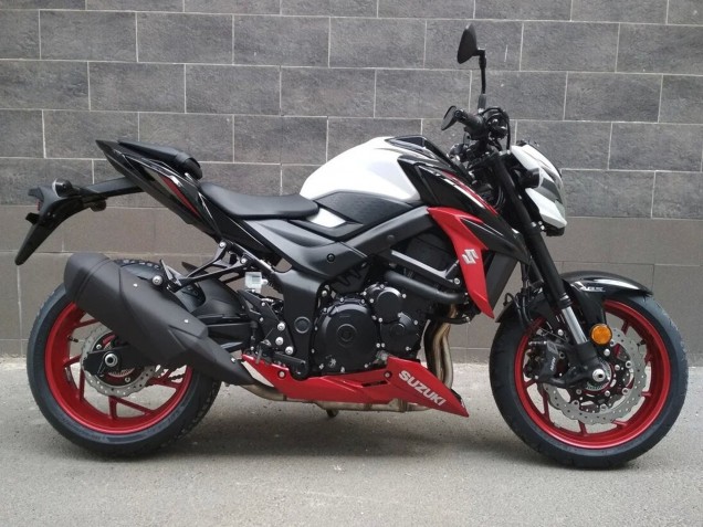 Rot Weiß 2017-2022 Suzuki GSX-S 750 Motorrad Verkleidung