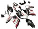 Weiß Rot Schwarz 2003-2013 Suzuki SV650 Motorrad Verkleidung