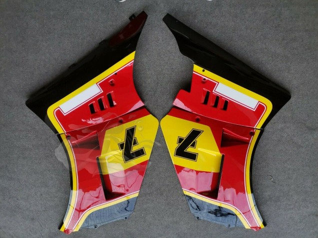 Rot Gelb Schwarz 7 1984-1987 Suzuki RG400 RG500 RG400/500 Motorrad Verkleidung
