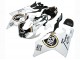 Weiß Schwarz Lucky Strike Motul Michelin 2003-2006 Aprilia RSV1000 Motorrad Verkleidung