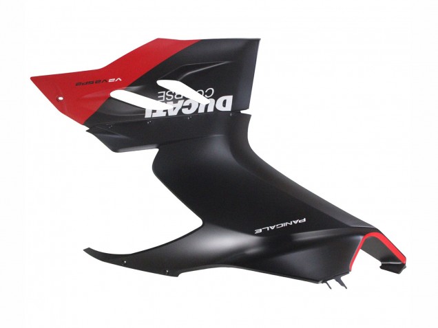 Rot Matt Schwarz Corse 2020-2024 Ducati Panigale V2 Motorrad Verkleidung
