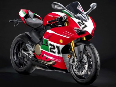 Weiß Rot Grün Matt Schwarz Corse 21 2020-2024 Ducati Panigale V2 Motorrad Verkleidung