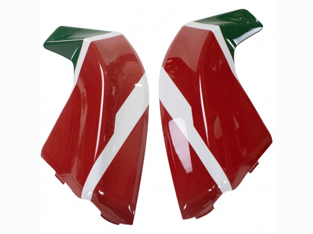 Weiß Rot Grün Matt Schwarz Corse 21 2020-2024 Ducati Panigale V2 Motorrad Verkleidung