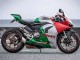 Silber Rot Grün 2020-2024 Ducati Panigale V2 Motorrad Verkleidung
