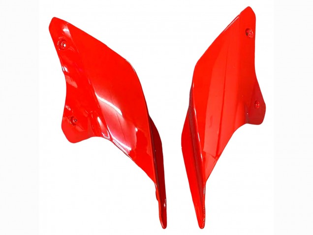 Weiß Rot Glänzendes Schwarz 2020-2024 Ducati Panigale V2 Motorrad Verkleidung Kit