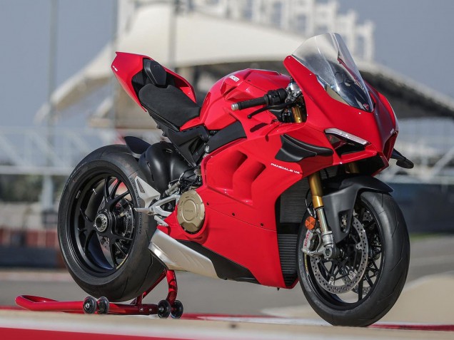 Rot Matt Schwarz 2020-2021 Ducati Panigale V4 V4S Motorrad Verkleidung