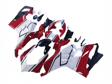 Weiß Rot Grün Matt Schwarz 2020-2021 Ducati Panigale V4 V4S Motorrad Verkleidung