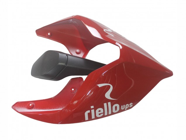 Rot Glänzendes Schwarz Lenovo 117 2020-2021 Ducati Panigale V4 V4S Motorrad Verkleidung