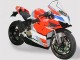 Weiß Blau Rot Glänzendes Schwarz 2020-2021 Ducati Panigale V4 V4S Motorrad Verkleidung