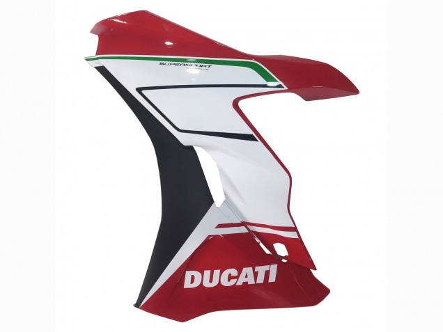 Weiß Rot Schwarz Grün 2017-2022 Ducati Supersport 939/939S Motorrad Verkleidung