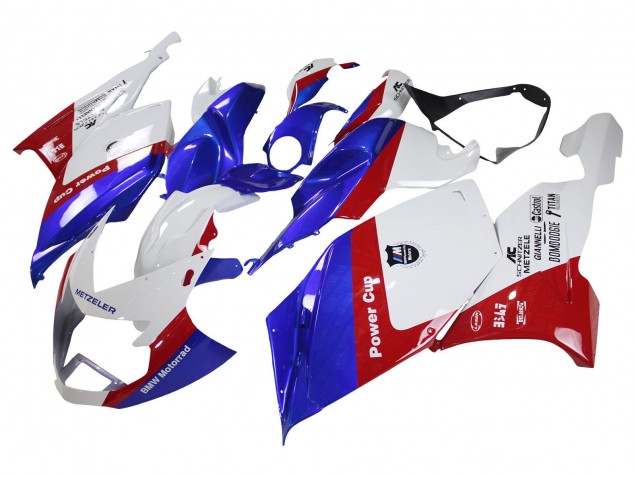 Weiß Rot Blau 2005-2010 BMW K1200S Abs Verkleidungen