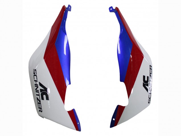 Weiß Rot Blau 2005-2010 BMW K1200S Abs Verkleidungen
