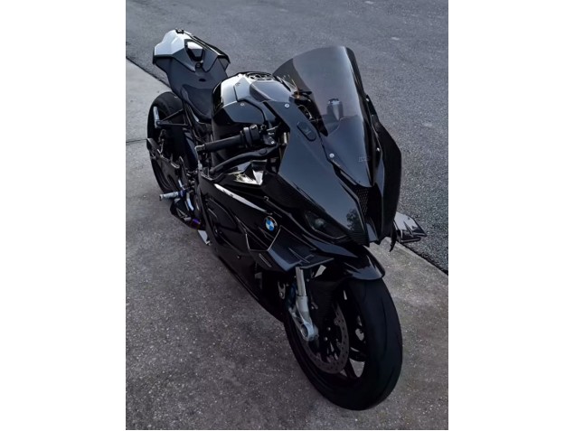 Glänzendes Schwarz 2023-2024 BMW S1000RR Motorrad Verkleidung