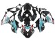 Hellblau Matt Schwarz Petronas 2023-2024 BMW S1000RR Motorrad Verkleidung