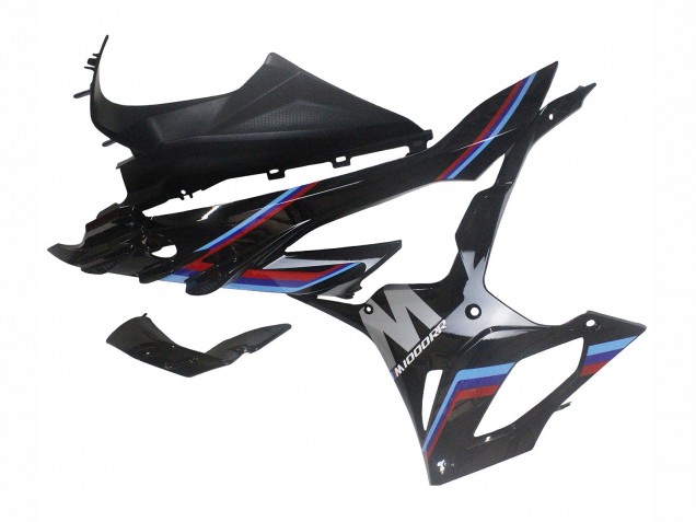 Schwarz Blau Rot 2023-2024 BMW S1000RR Motorrad Verkleidung