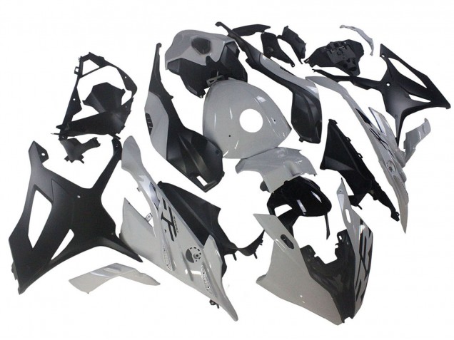 Nardo Grau Matt Schwarz 2023-2024 BMW S1000RR Motorrad Verkleidung