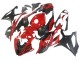 Rot Matt Schwarz 2023-2024 BMW S1000RR Motorrad Verkleidung