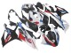 Weiß Blau Rot Matt Schwarz 2023-2024 BMW S1000RR Motorrad Verkleidung