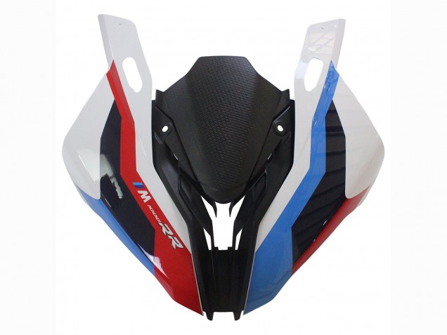 Weiß Blau Rot Matt Schwarz 2023-2024 BMW S1000RR Motorrad Verkleidung