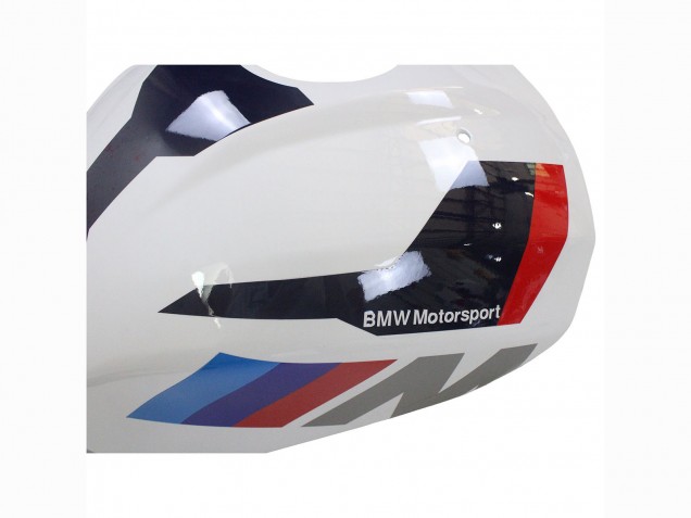 Weiß Blau Rot Matt Schwarz 2023-2024 BMW S1000RR Motorrad Verkleidung