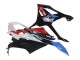 Weiß Blau Rot Matt Schwarz 2023-2024 BMW S1000RR Motorrad Verkleidung