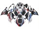 Weiß Blau Rot Matt Schwarz 2023-2024 BMW S1000RR Motorrad Verkleidung