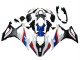 Schwarz Weiß Rot Blau 2019-2022 BMW S1000RR Motorrad Verkleidung