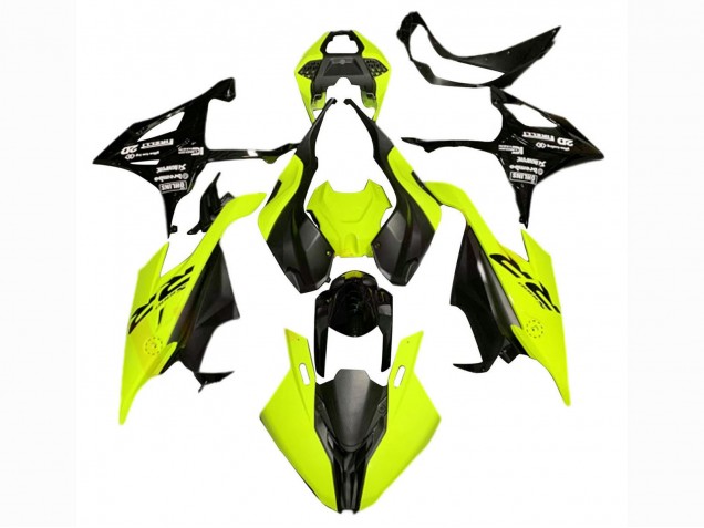 Limetten Grün Schwarz 2019-2022 BMW S1000RR Motorrad Verkleidung