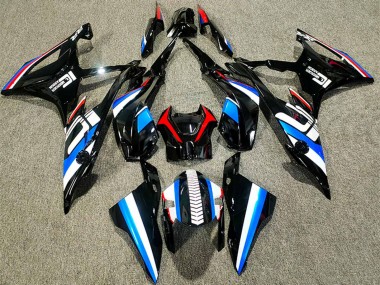 Schwarz Blau Weiß 2019-2022 BMW S1000RR Motorrad Verkleidung