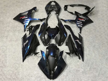 Schwarz Dunkel blau 2019-2022 BMW S1000RR Motorrad Verkleidung
