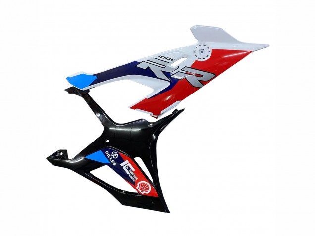 Schwarz Rot Flamme 2019-2022 BMW S1000RR Motorrad Verkleidung