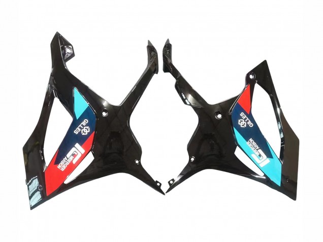 Schwarz Weiß Blau Rot 2019-2022 BMW S1000RR Motorrad Verkleidung