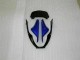 Blau Glänzendes Schwarz Elf Bridgestone 2000-2002 Kawasaki ZX6R Motorrad Verkleidung
