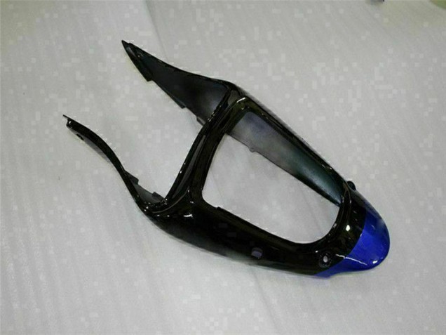 Blau Glänzendes Schwarz Elf Bridgestone 2000-2002 Kawasaki ZX6R Motorrad Verkleidung