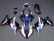 Blau Weiß Rot 2019-2022 BMW S1000RR Motorrad Verkleidung