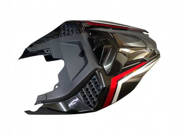 Schwarz Dunkel rot 2019-2022 BMW S1000RR Motorrad Verkleidung