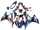 Weiß Blau Rot Schwarz 2019-2022 BMW S1000RR Motorrad Verkleidung